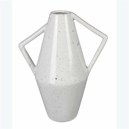 YOUNGS Stoneware Modern Organic Vase 12107